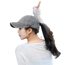 Hat Factory Custom Ponytail Mesh Baseball Baseball